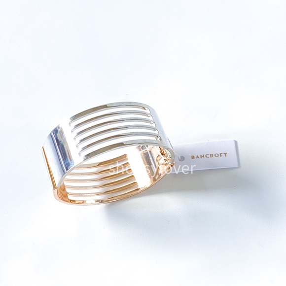 Bancroft Two Tone Bangle - Picture 3 of 6